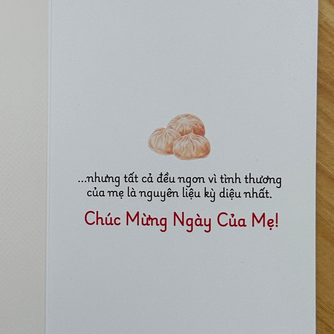Mom is the Special Ingredient Card